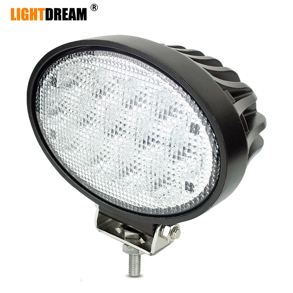 Овальный 39 Вт светодиодный Подсветка 12V /24V луч RE198623 для John Deere 4120 4210 4310 4320 4410 4510 4520