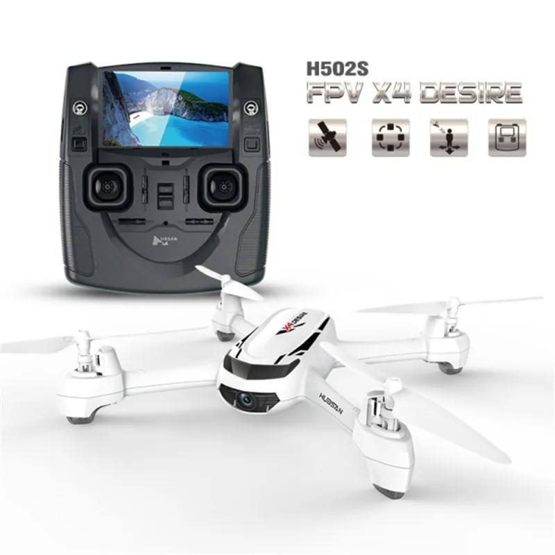 (Получить дополнительный аккумулятор) оригинальный HUBSAN FPV X4 DESIRE H502S 5 8G с HD-камерой