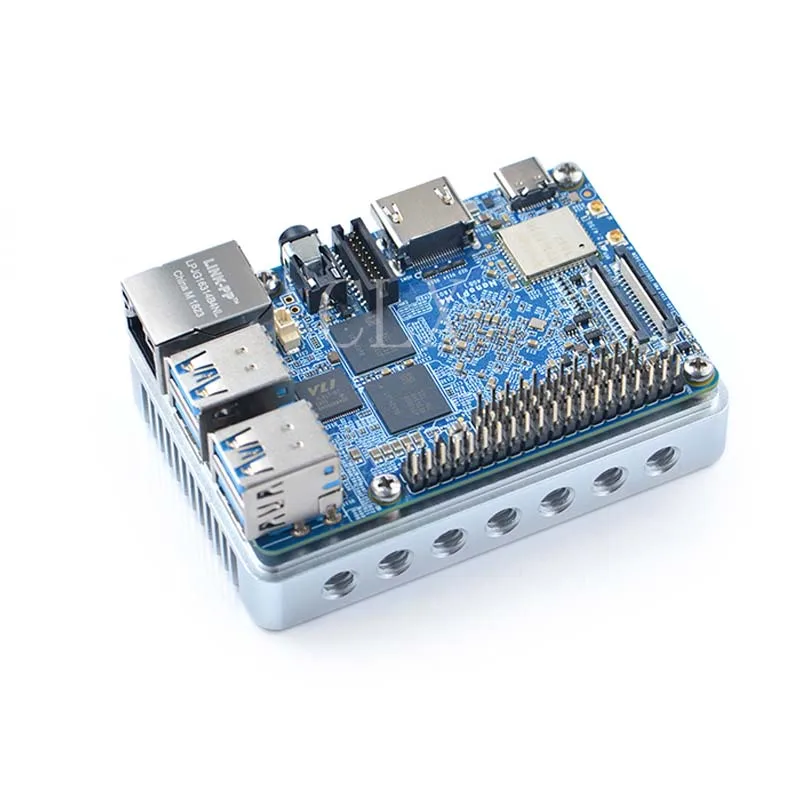 NanoPi NEO4 теплоотвод чистый алюминиевый радиатор анодирование