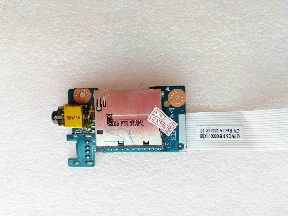 Оригинальный Для Lenovo G580 G585 N580 аудио SD кард-ридер плата с кабелем LS-7986P NBX00011K00 |