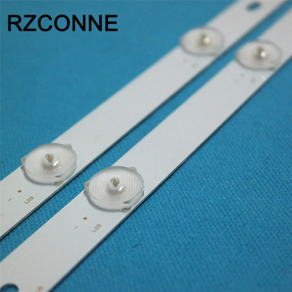 2pcs 440mm*17mm LED Backlight Lamps Strips with Optical Lens Fliter Large Size for 46'' TV Screen Monitor New | Компьютеры и