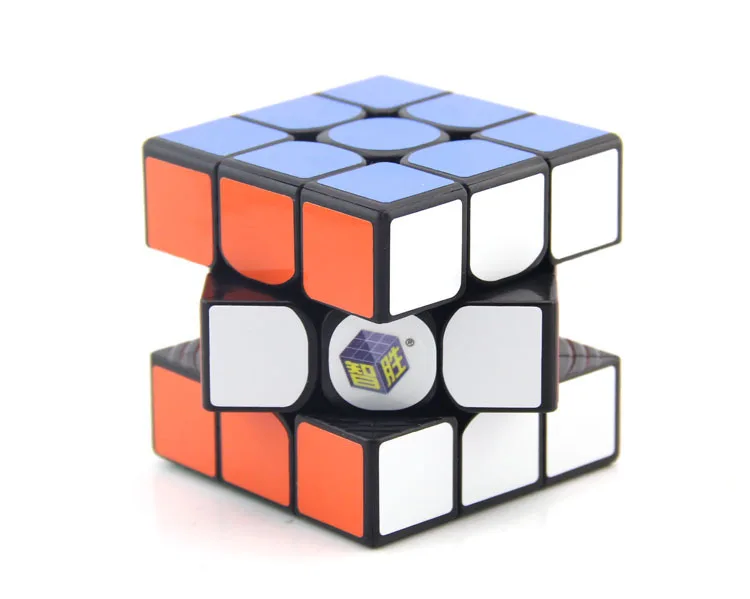 Новый оригинальный YuXin маленький магический 3x3x3 куб пазл черный без наклеек
