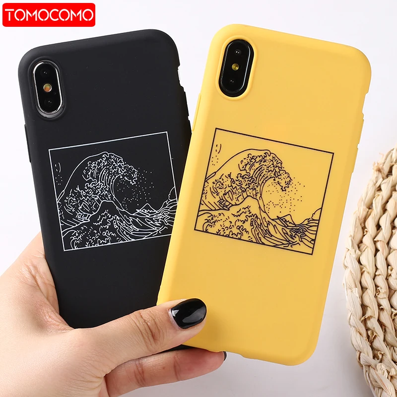 Чехол-накладка для iPhone 11 13 Pro 7 Plus 12 8 8Plus X XS Max мягкий матовый | Мобильные телефоны и