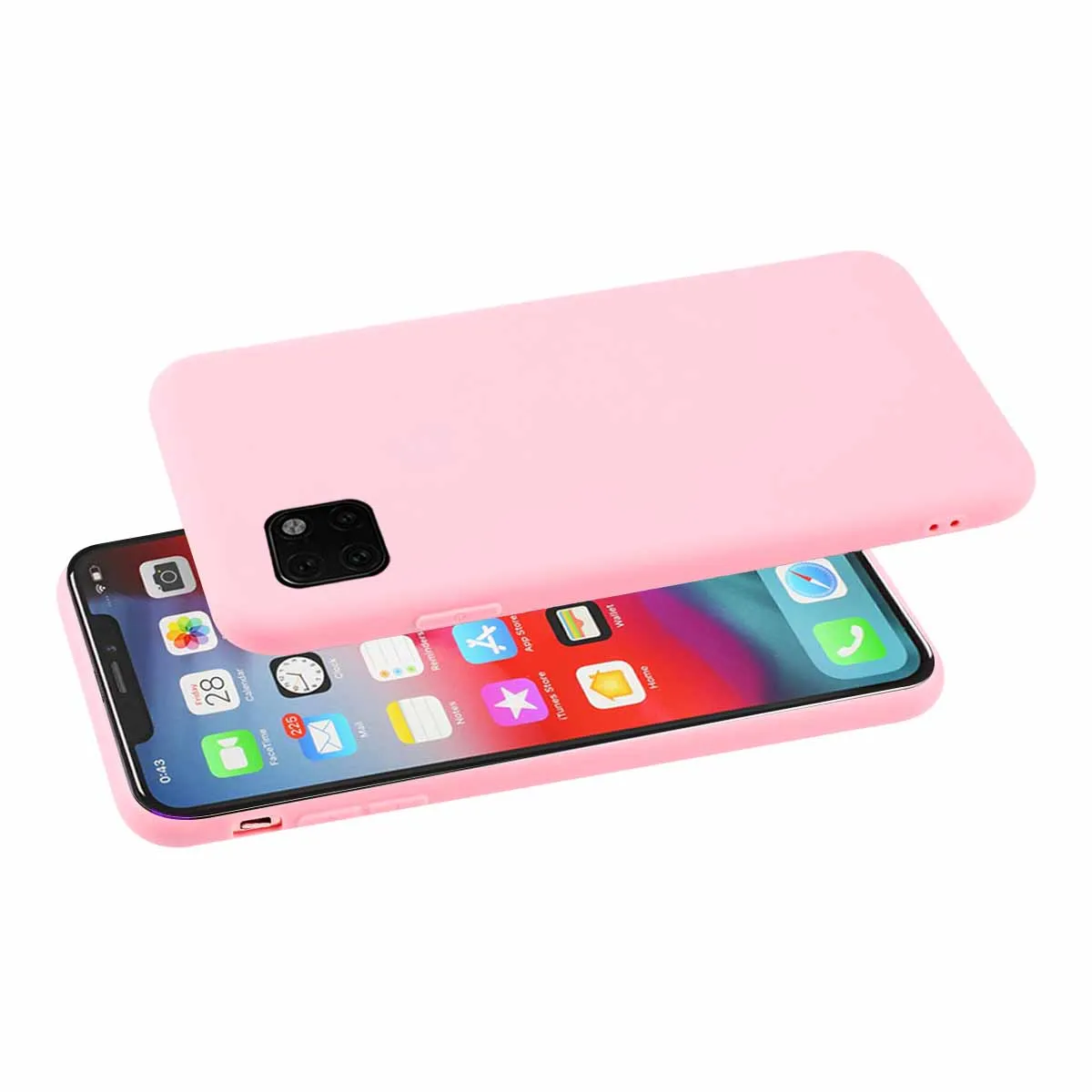 Candy Color Soft TPU Silicone Case For iPhone X XS 11/ 11 Pro/ Pro Max 7 8 CasesMatte Frosted Cover Protection |