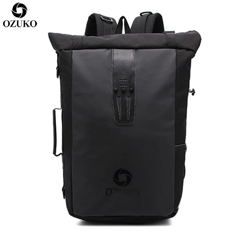 OZUKO новый многофункциональный мужской рюкзак повседневная школьная сумка для