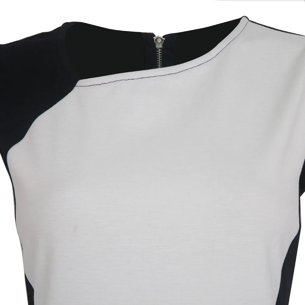 Женское вечернее платье-карандаш без рукавов с V-образным вырезом | Женская