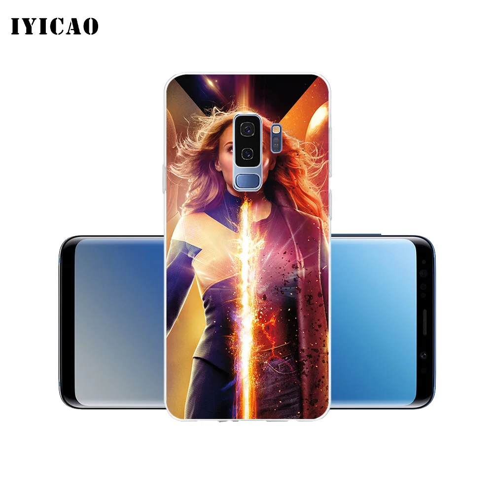 IYICAO X-Men Dark Phoenix movie Soft Silicone Phone Case for Samsung Galaxy S10e S10 S9 S8 Plus S7 Edge TPU Cover | Мобильные