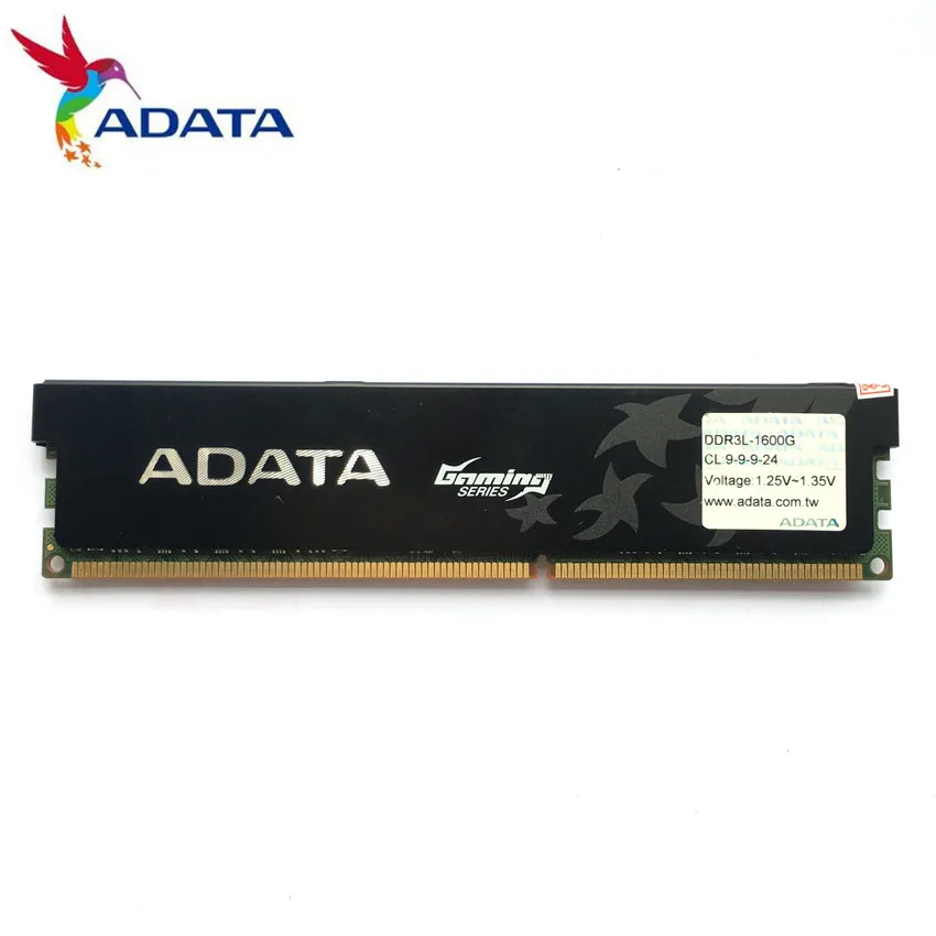 ADATA ПК памяти оперативная память модуль компьютерный настольный компьютер 2 ГБ 4 ГБ DDR3 PC3 PC3L 1333 1600 МГц 2G 4G 1333 1600 МГц 1333 1600 Оперативная память