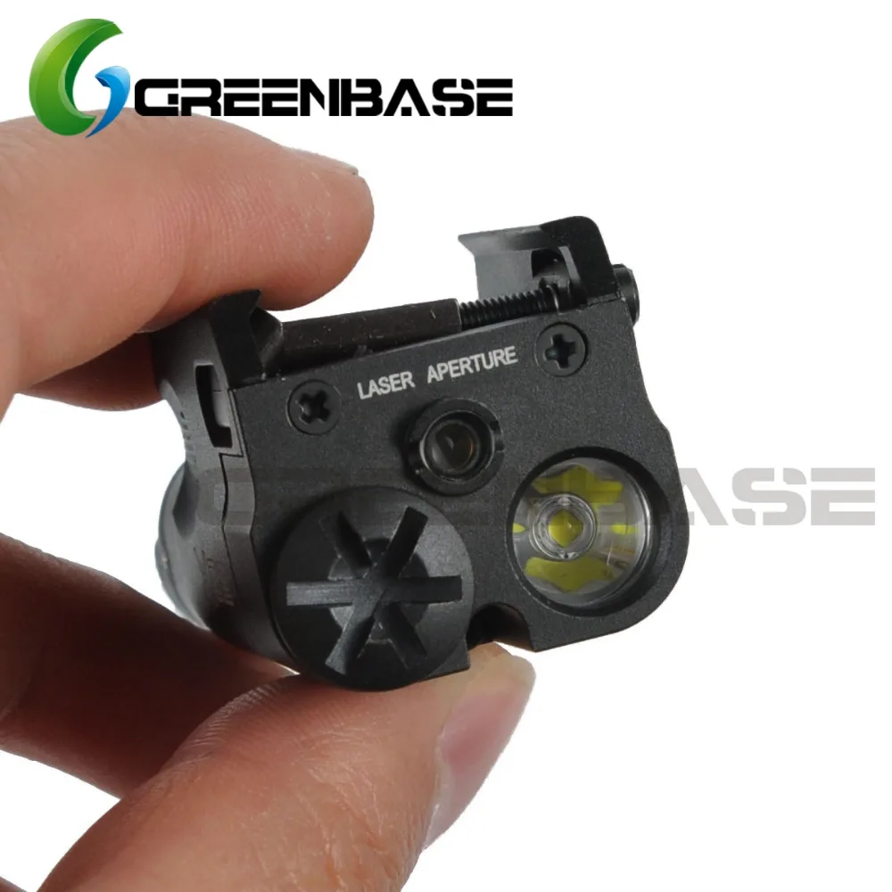 Ультракомпактный лазерный фонарик Greenbase XC2 с красной точкой и белым светом 200