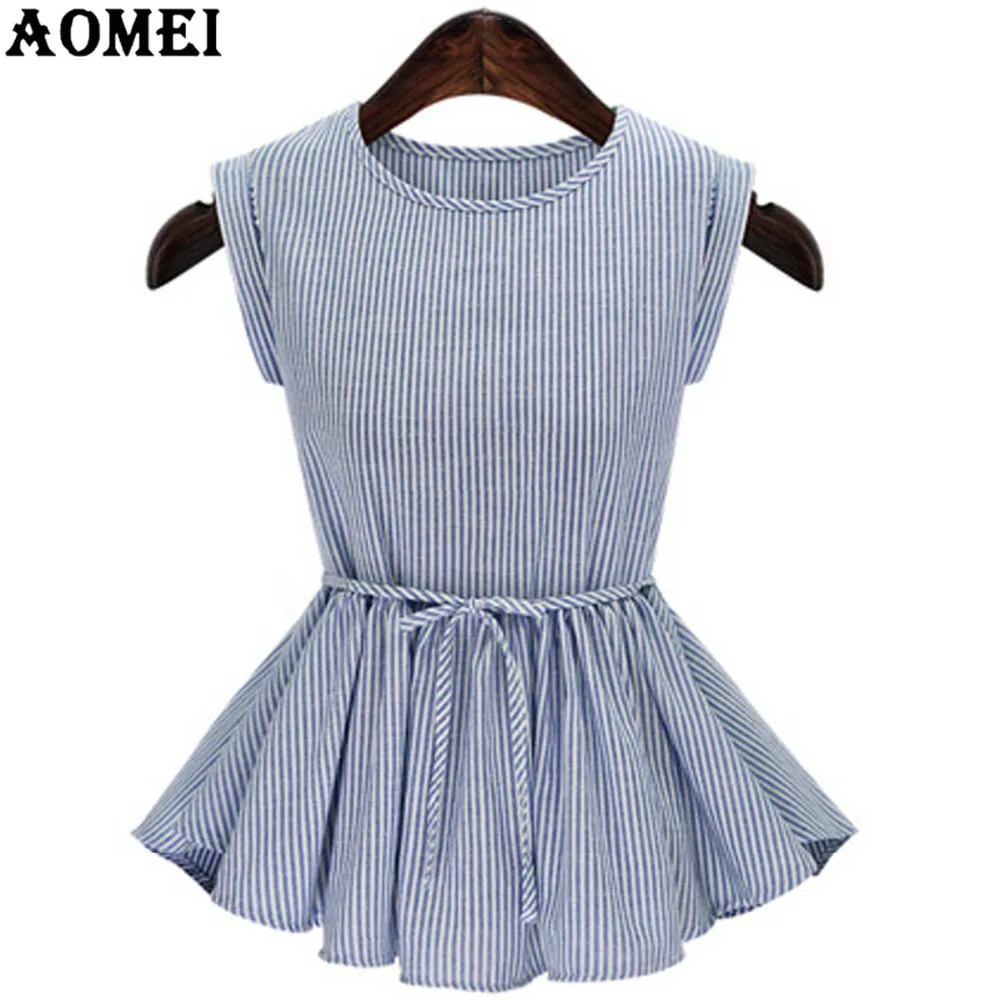 Женская летняя блузка Одежда для работы с круглым вырезом модные офисные женские