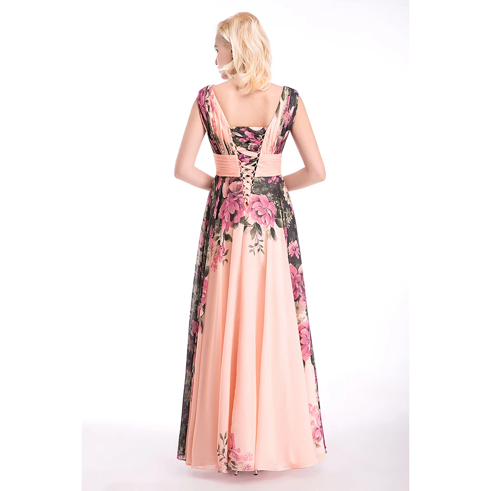 Новое поступление пикантные шифоновые длинные платья для выпускного вечера с