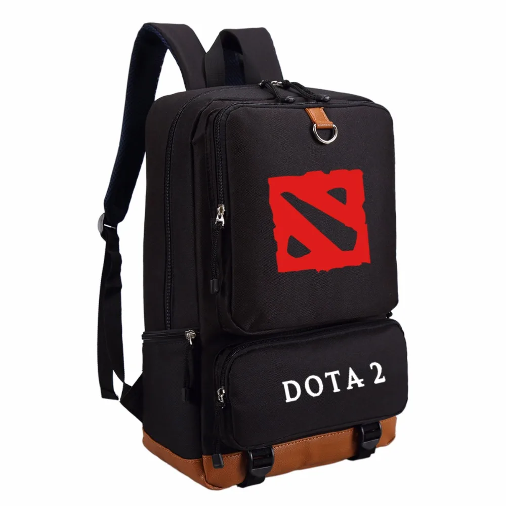 WISHOT DOTA 2 рюкзак с логотипом CSGO для подростков школьные сумки дорожные