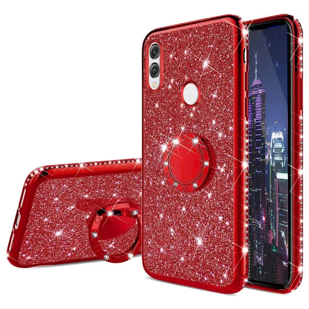 Чехол с алмазным кольцом-подставкой для Vivo V17 V15 V11 S1 IQOO NEO Pro V9 V7 V5 Plus VIVO NEX 3 2 Z5X Y19 Y17