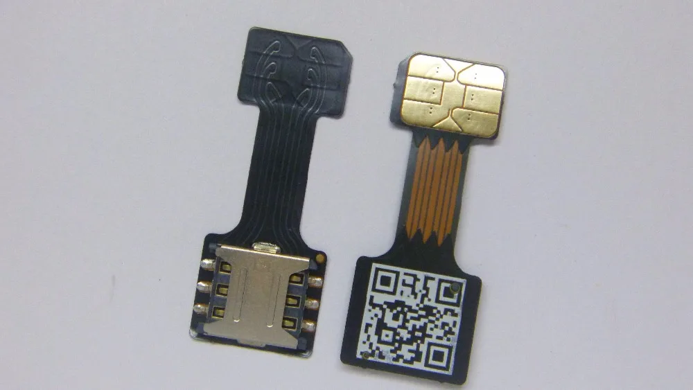 1 шт черный Dual SIM адаптер для Android два 2 Nano NANO SD карты памяти конвертер Xiaomi Redmi Note 3 4 s