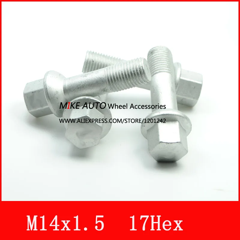 20 шт. M14x1.5 колеса болт шпилька для Benz C серии GLK350 GL 2006 2011 W163 W164 W211 W219 W230 000 990 53 07|wheel