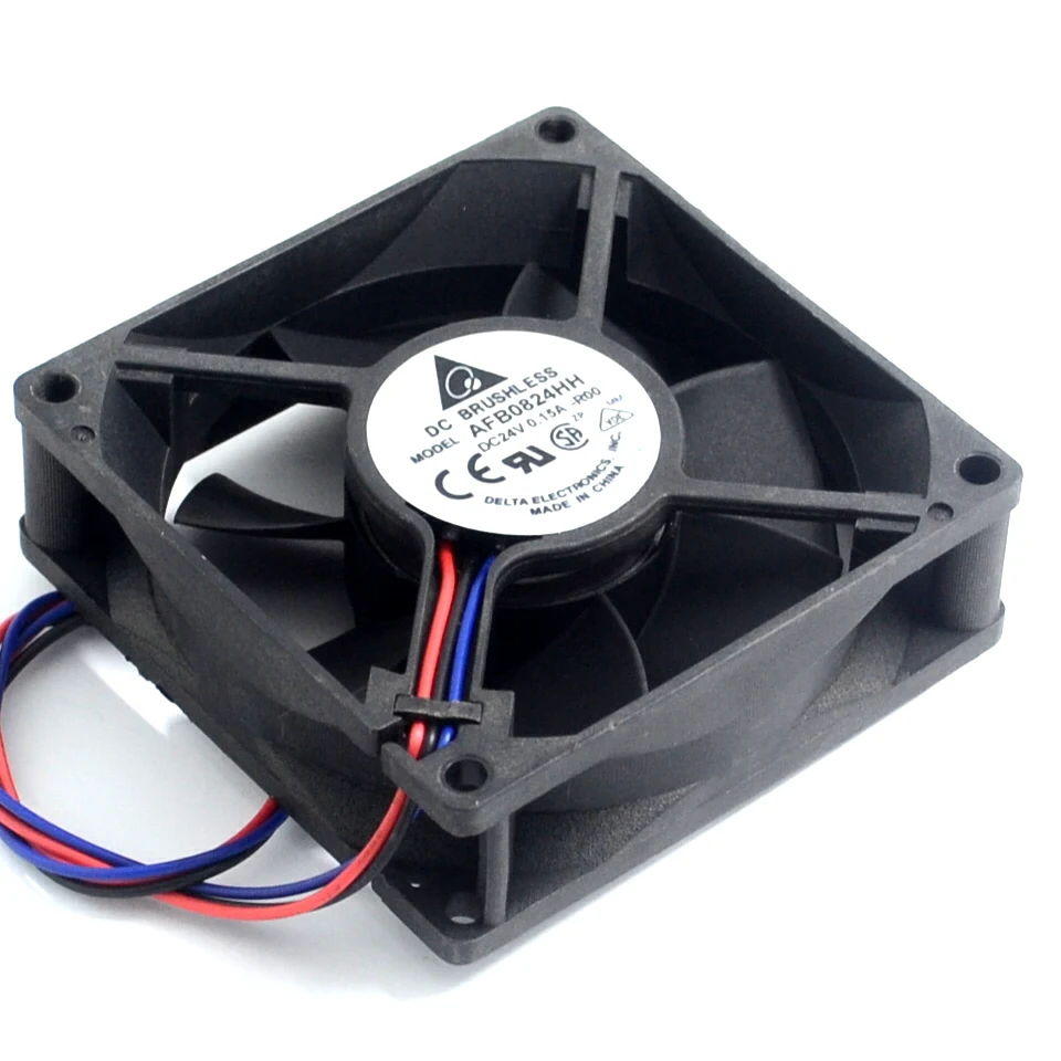 1 шт. Новый и оригинальный 80X80X25mm 24 v 0 15 A 8025 80mm 8cm AFB0824HH Инверторные Промышленные ПК