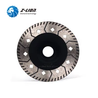 z lion 5 diamond saw blade double side design for cutting and grinding wheel dish style granite marble diamond cutting disc