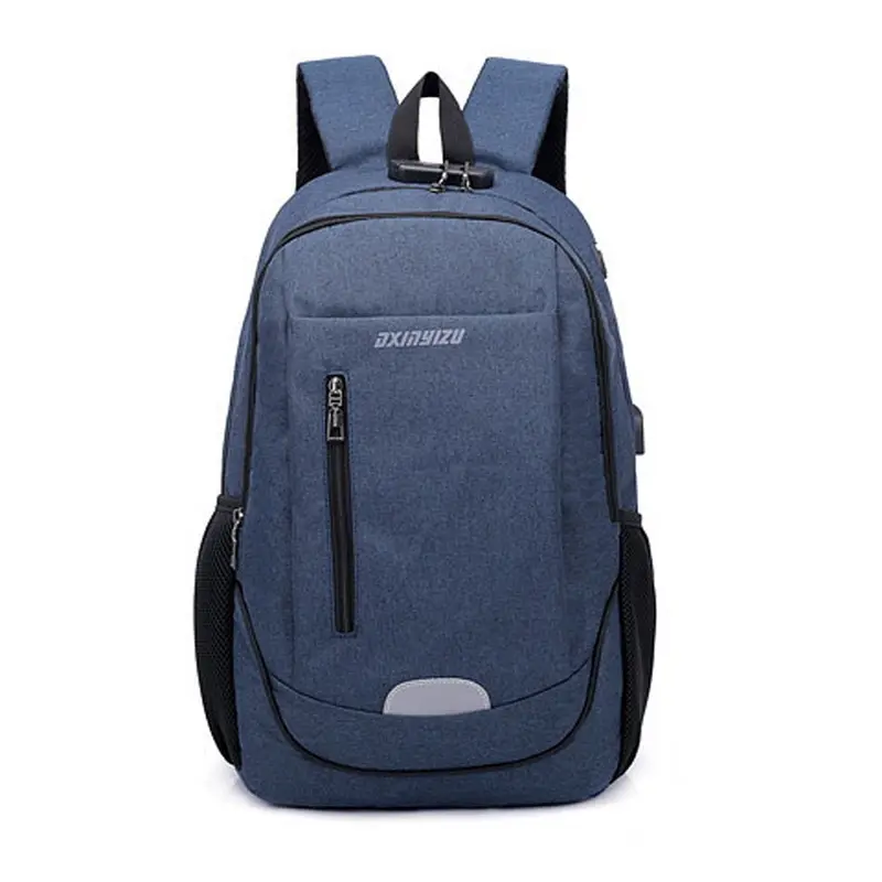 dark blue 2 Laamei рюкзак мужской школьный студенческий рюкзак для IPAD подарок USB рюкзак дорожный Рюкзак Mochila Hombre рюкзак для мужчин - Цвет: dark blue 2