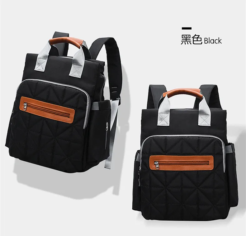 

3colors Fashion Baby Nursing Backpack Handbags Baby Mummy Travel Bags Mummy Maternity Nappy Bags