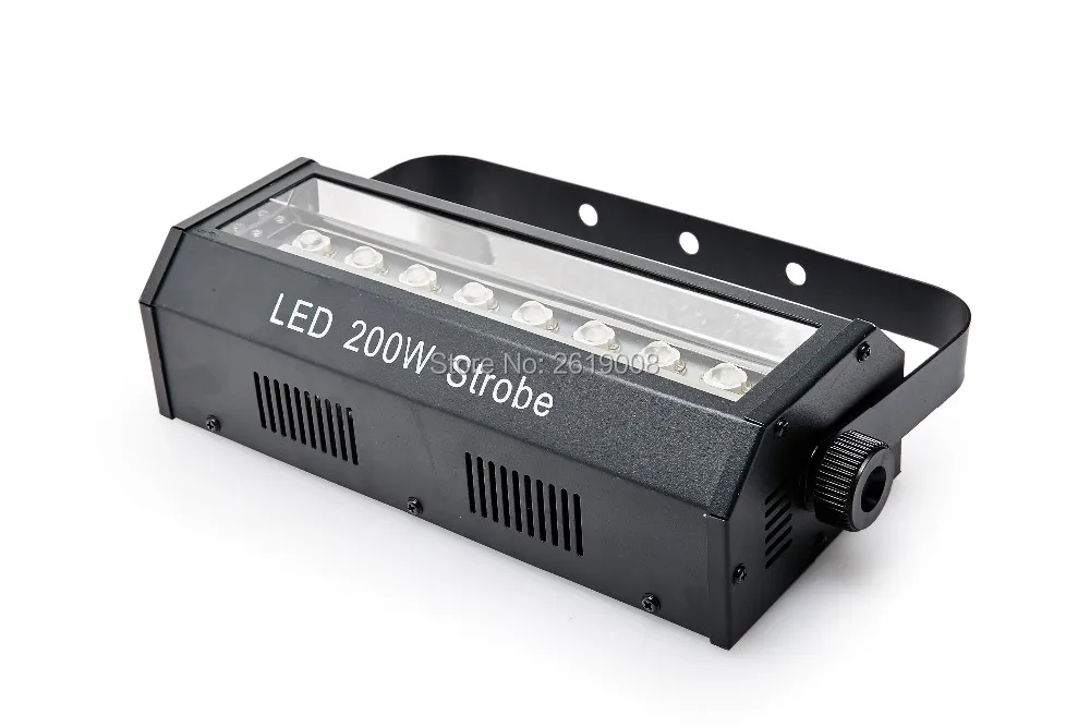 Светодиодный стробоскоп 200 Вт DMX со звуковым управлением вечерние дискотеки DJ