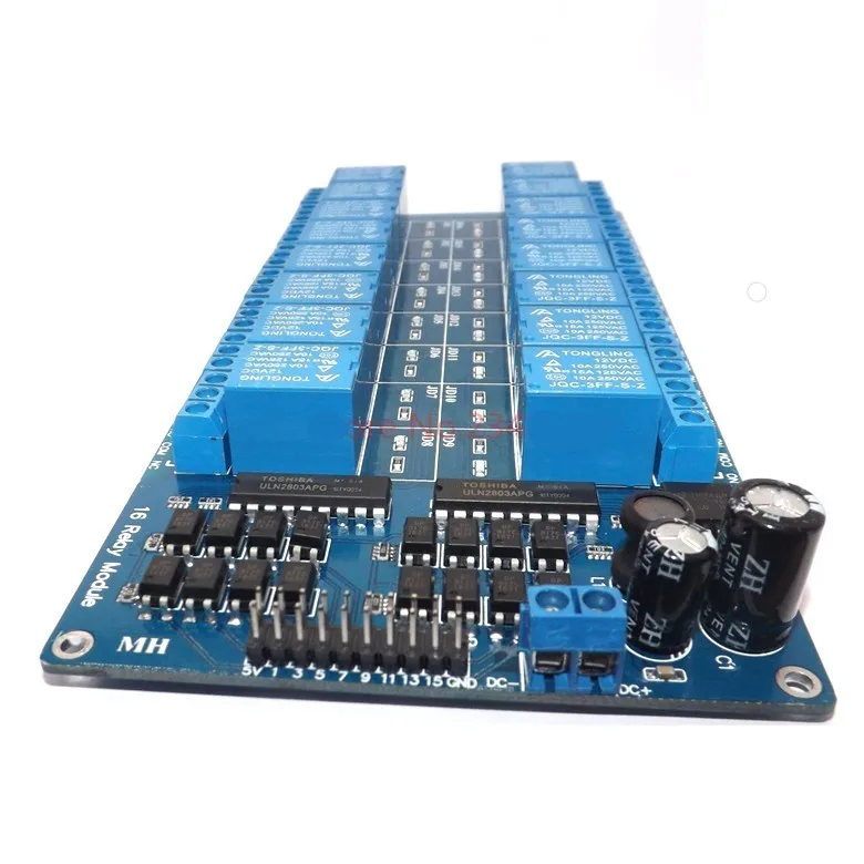 Thinary Electronic 5 в 16 канальный релейный модуль для arduino ARM PIC AVR DSP электронная релейная