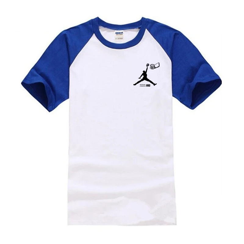 23 Футболка Jordan 2019 летняя популярная мужская футболка с коротким рукавом