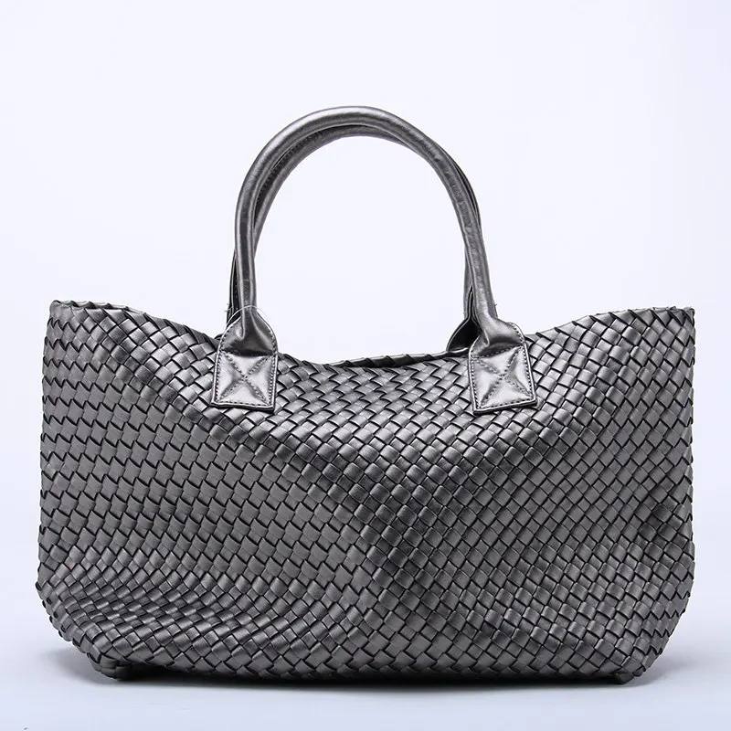 Женская сумка хобо из кожи 24 цвета|woven bag|bag casualbag quality |