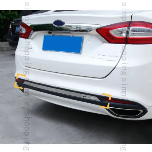 Защитный бампер из нержавеющей стали для Ford Fusion Mondeo 2013|for ford fusion|auto rear bumperrear bumper guard