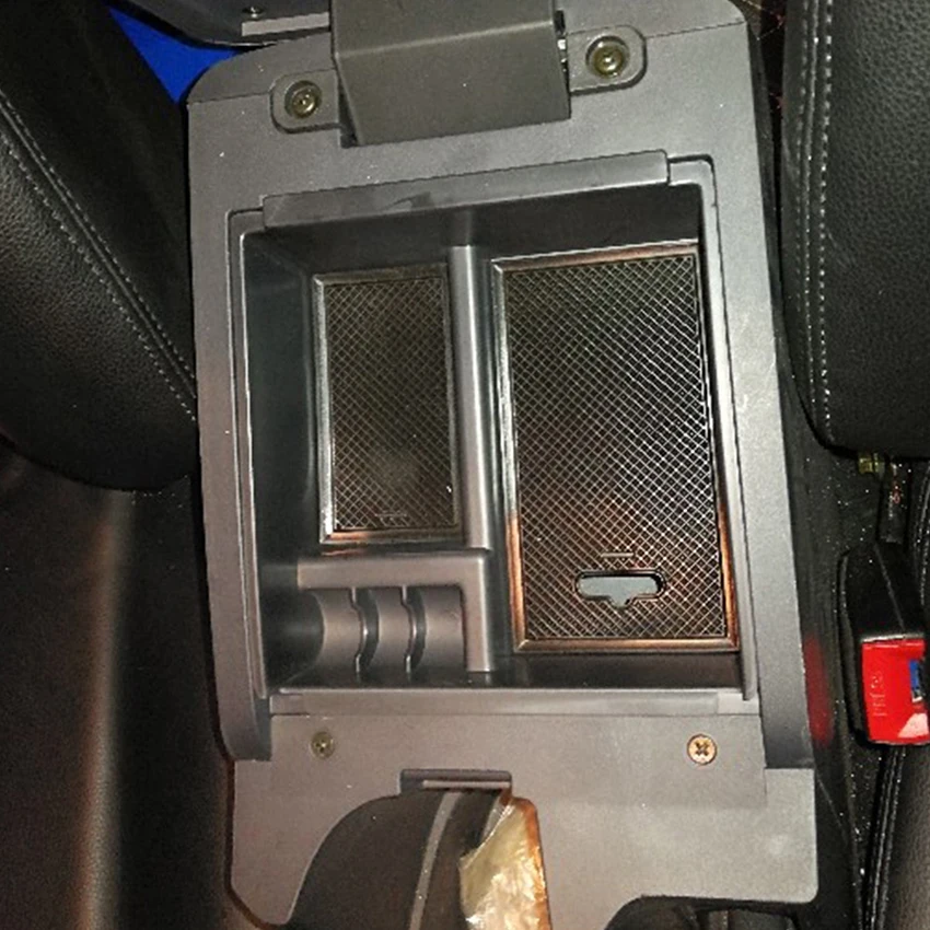 Cardimanson Central Armrest Storage Box Container Holder Tray for Isuzu D-Max Mu-X 2012+ Accessories Car Organizer Styling | Автомобили и