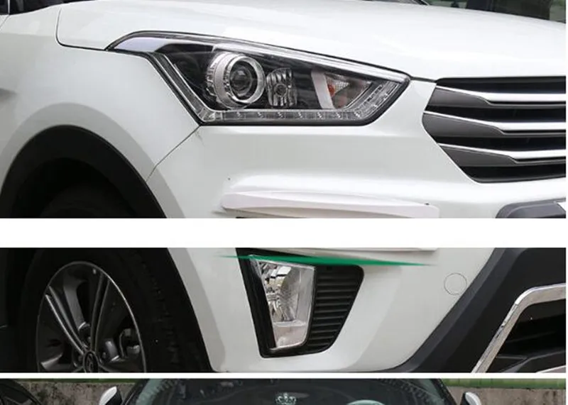 Наклейка на автомобильный бампер Противоударная полоса для Renault clio megane 2 3 captur logan