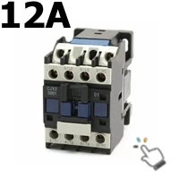 Контактор переменного тока 3 фазы 3 P 1NO 1NC 95A Номинальный ток 24 в 110 В 220 В 380 В в катушка вольт контакты реле 125A Ith Din рейка крепление