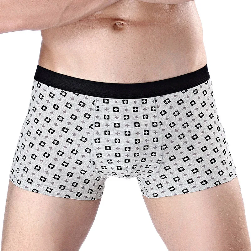 UIECOE мужские боксеры Боксерские Шорты хлопковые нижнее белье трусы Cueca