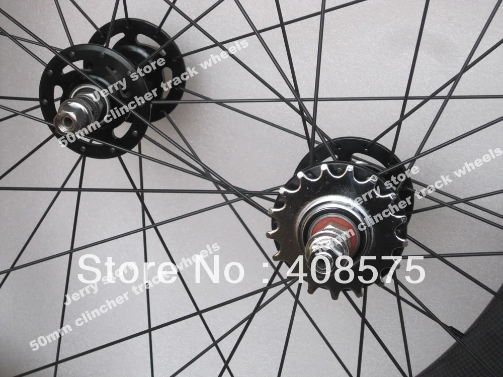 Карбоновые колеса для велосипеда 50 мм 700C|fixed gear wheelset|50mm clinchertrack bike wheel |