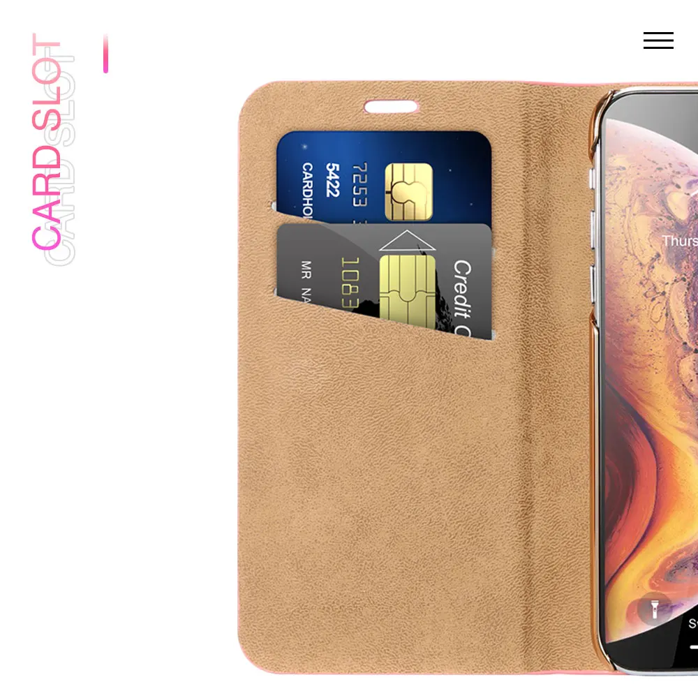 KISSCASE блестящий чехол для iPhone X 7 8 Plus кожаный кошелек держатель Fundas Capa Shell Телефон