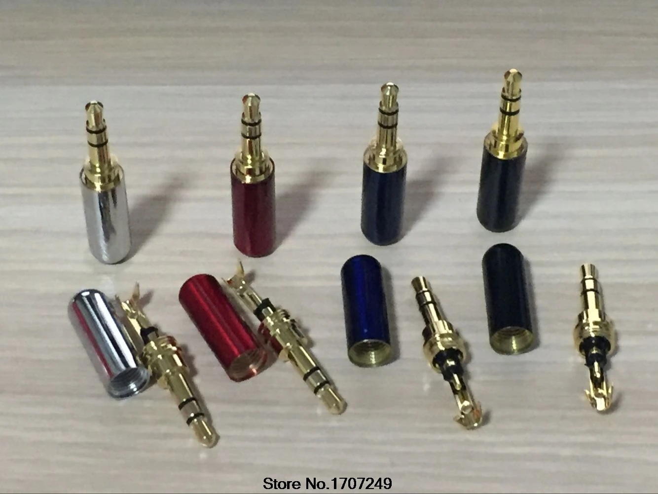 1 шт. 3 полюсный разъем 5 RCA аудиоразъем мм позолоченная стереогарнитура двойная