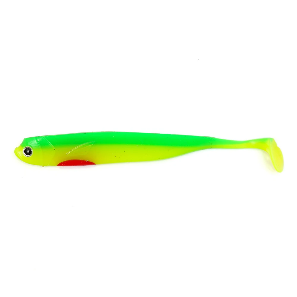 C JOHNCOO 3 шт., приманка для рыбалки в соленой воде, Shad, Мягкая приманка, 3D глаза, 14,5 см, 15 г, силиконовая искусственная приманка для рыб, мягкая пластиковая приманка - Цвет: C