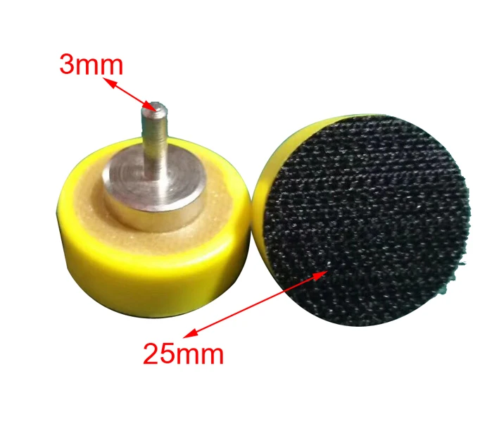 Наждачная бумага Velco Loop и Hook 1 дюйм 25 мм полировальный диск 60/240/5000 Грит|Абразивы| |