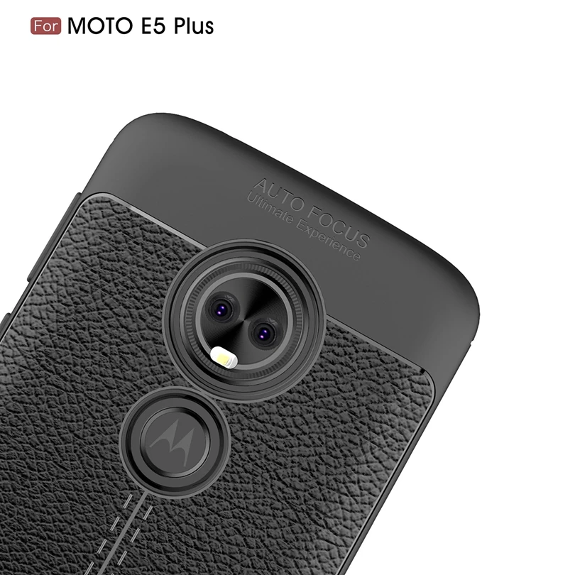 Чехол для Motorola Moto E5 Plus задняя защитная крышка смартфона Мягкий противоударный