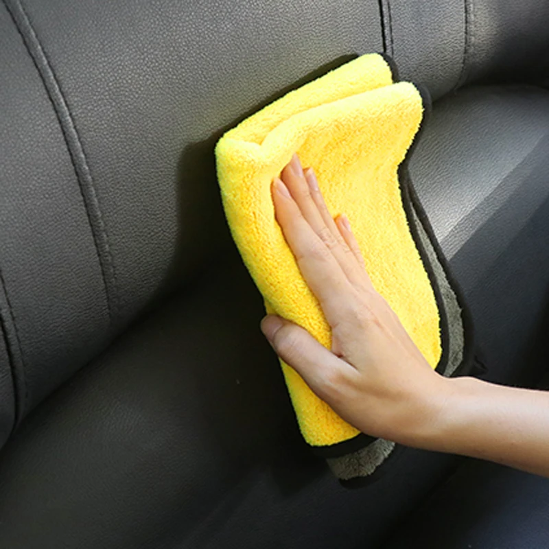 1 шт. уход за автомобилем полировка полотенец для мытья плюшевое полотенце из