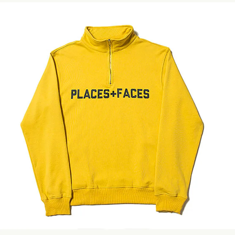 Places + Faces свитшоты 2018 мужские и женские 1:1 высококачественные хлопковые толстовки