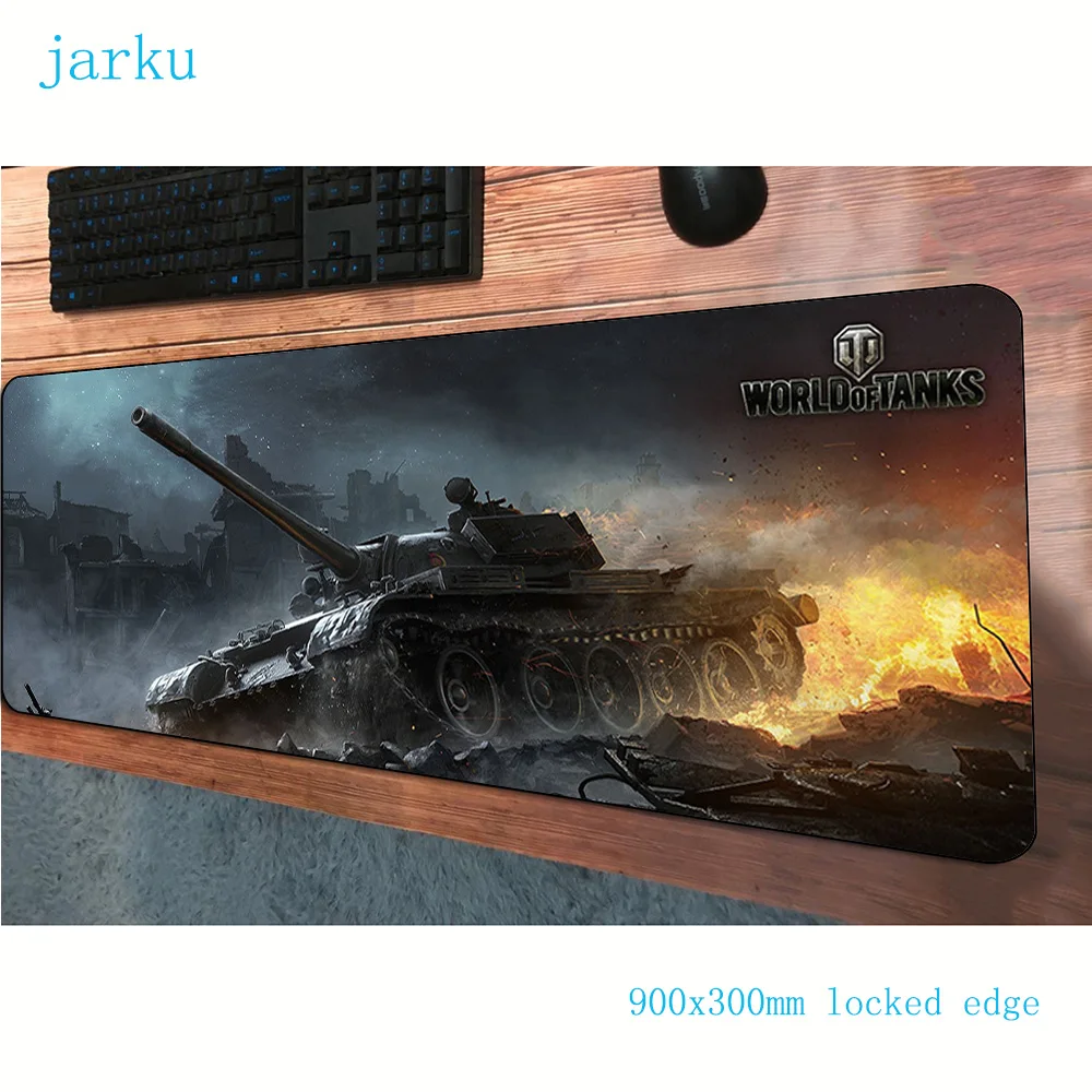 Коврик для мыши world of tanks 900x300 мм коврик компьютерной с HD рисунком игровые