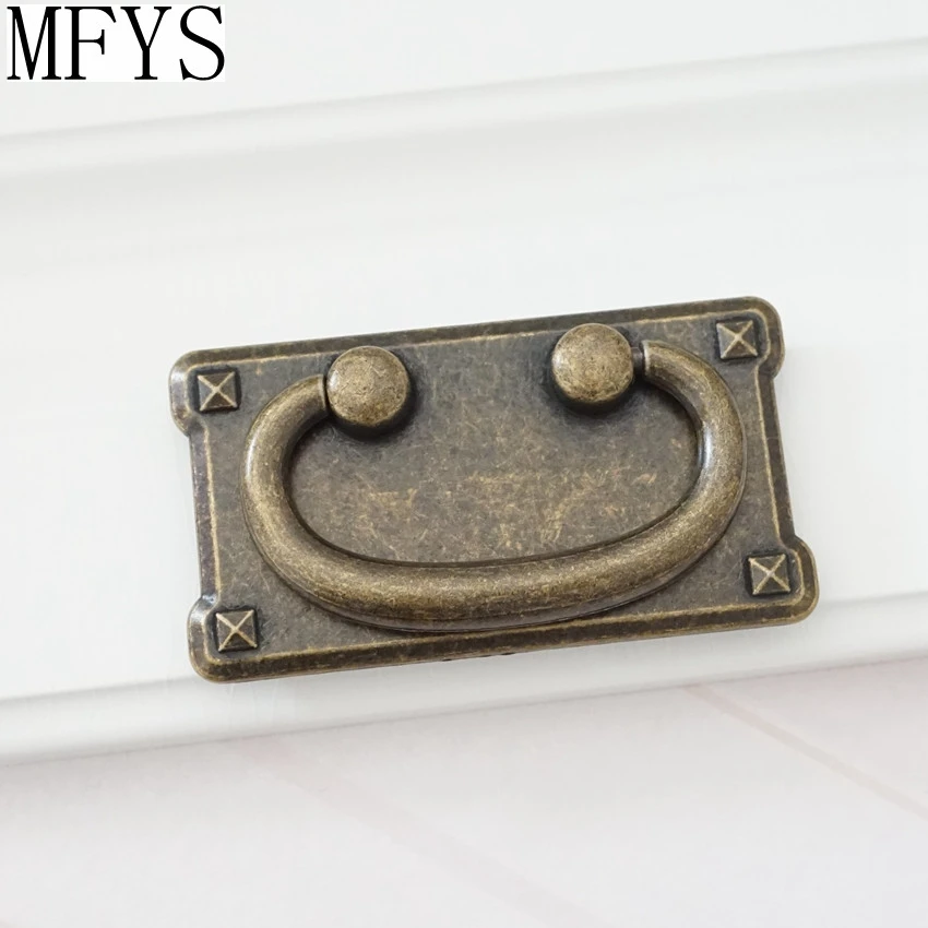 Кухонный стол MFYS 2 дюйма 3 выдвижная квадратная ручка для шкафа в винтажном стиле