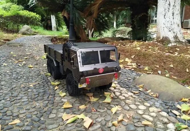 Новые Военные металлические 6X6 6 колеса 6WD грузовик 1/12 Масштаб RC рама и тело для кросс MC6A MC6B MC6C 6X6 гусеничный грузовик