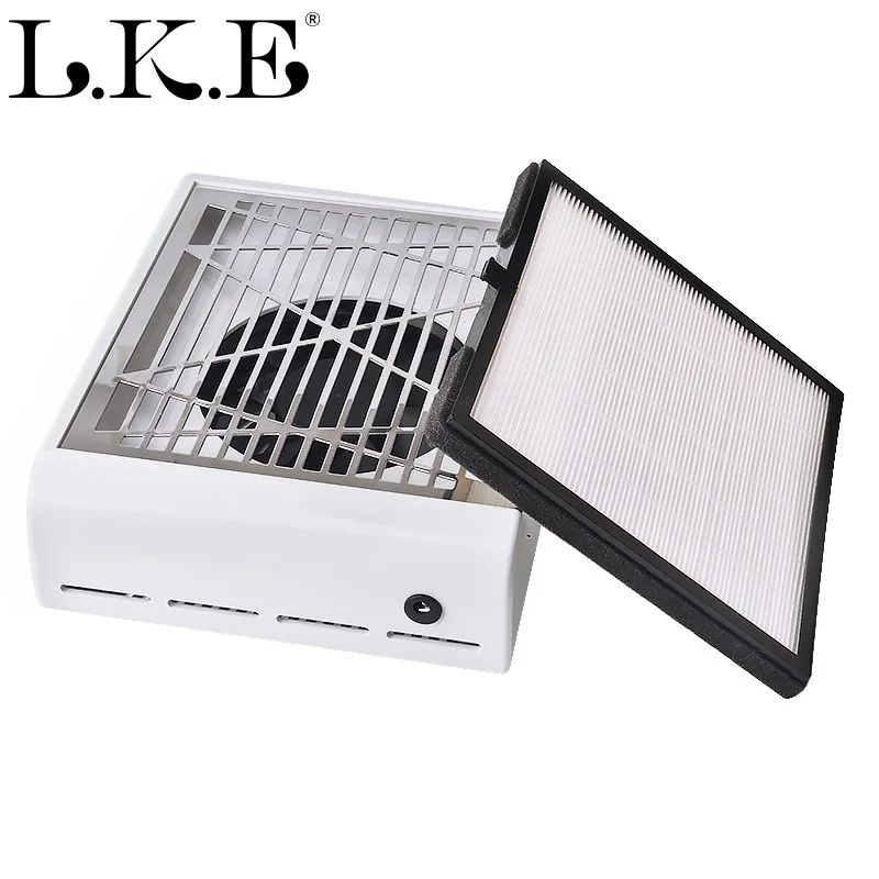 LKE 40 Вт маникюрный пылесос Мощный пылеуловитель для ногтей инструменты