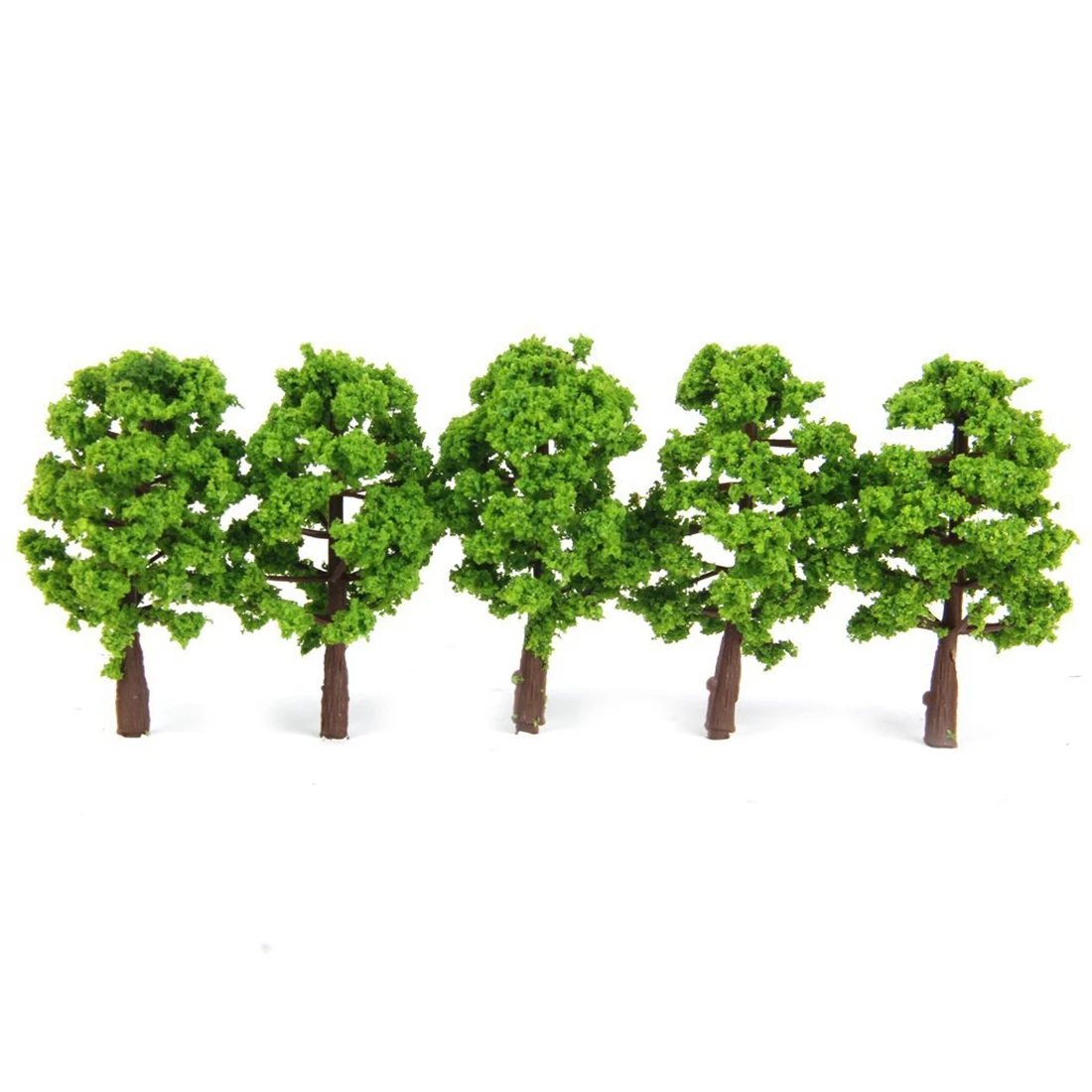 Plastic Model Tree Train Railway Landscape 1: 100 20 pcs. Darkgreen | Игрушки и хобби