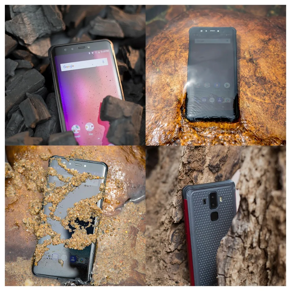 Vernee V2 Pro Водонепроницаемый смартфон с IP68 5 99 "FHD Face ID глобальной сети 6 ГБ 64 четыре