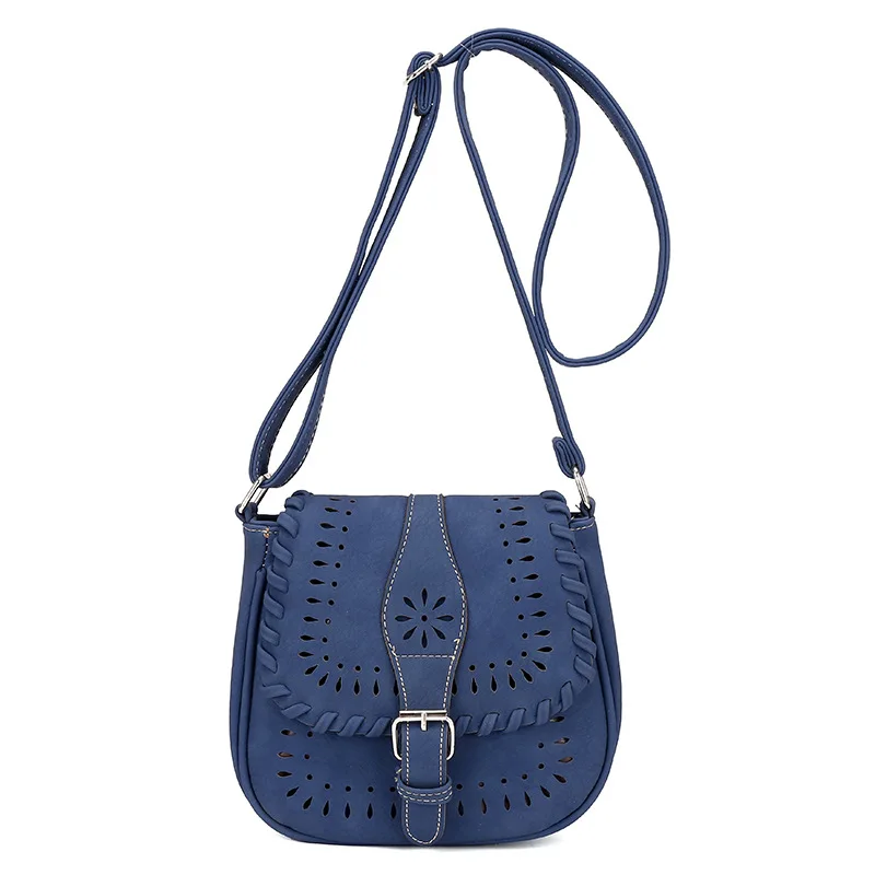 Лидер продаж! Женская модная маленькая сумка-ракушка кожаная ажурная сумка на