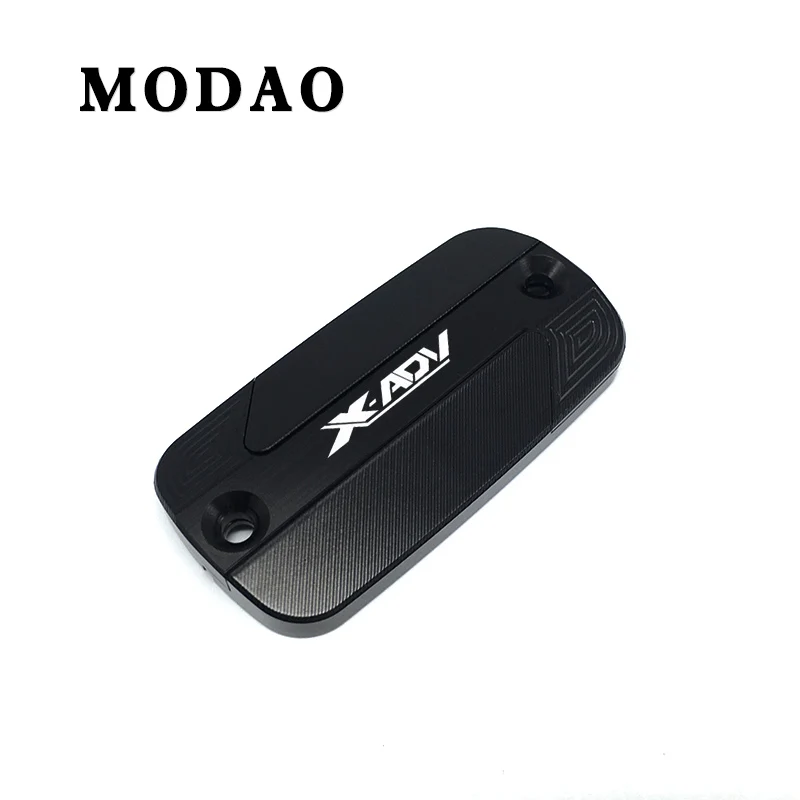 Black Для- Honda X-ADV XADV Мотоцикл CNC передний тормоз жидкость резервуар Крышка от жира скутер аксессуары - Цвет: Black