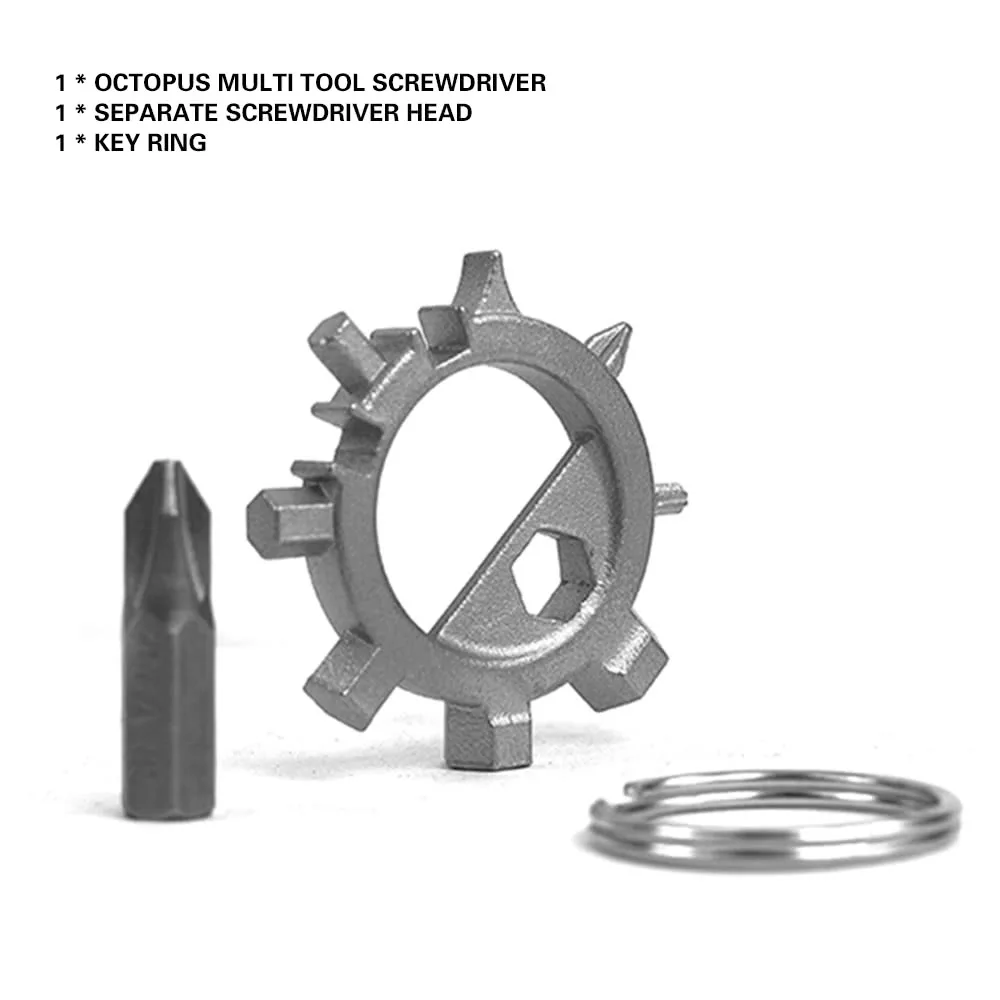 EDC Gear открытый многофункциональный инструмент осьминога из нержавеющей стали
