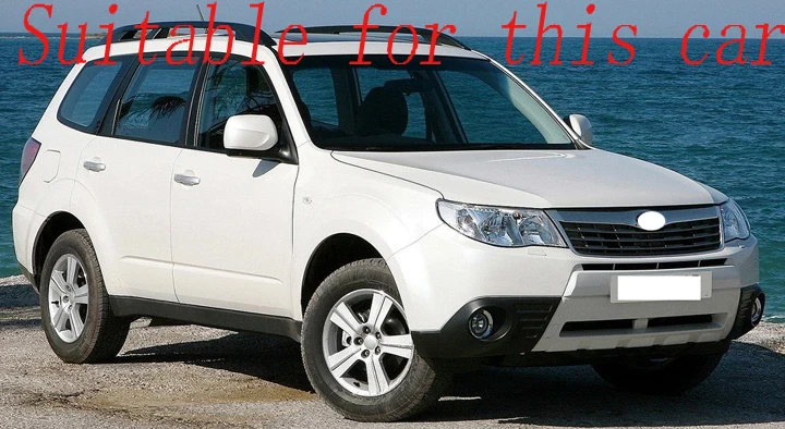 4 шт. пластиковый Наружный козырек для Subaru Forester 2009 2010 2011 2012 | Автомобили и